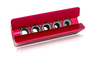 L-HT43 Wood Straight Hole Drill <strong>Guide</strong> with 5 Pcs Drills Dowel Hole Jig 6/7/8/9/10mm Hole <strong>Drilling</strong> <strong>Guide</strong> Location Tool - Product Image 3