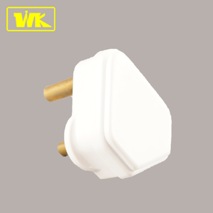 PC Rewireable Sleeved 3 Round Pin 15A <strong>Plug</strong> <strong>Top</strong> - Product Image 2