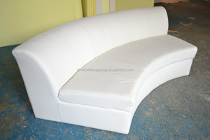 Customs Size White <strong>Bench</strong> Salon <strong>Sofa</strong> - Product Image 2