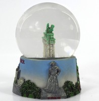 Cadeau personnalisé de la russie, sphère de neige, russie, personnalisé