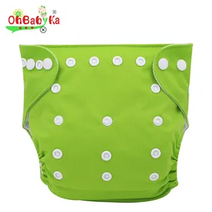 Ohbabyka fralda de bolso, fralda reutilizável lavável e respirável para bebês