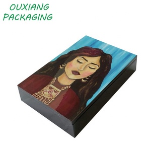 <strong>Exclusive</strong> Luxury Piano Lacquer Finish Arabic Ramadan Date Gift <strong>Packaging</strong> Box