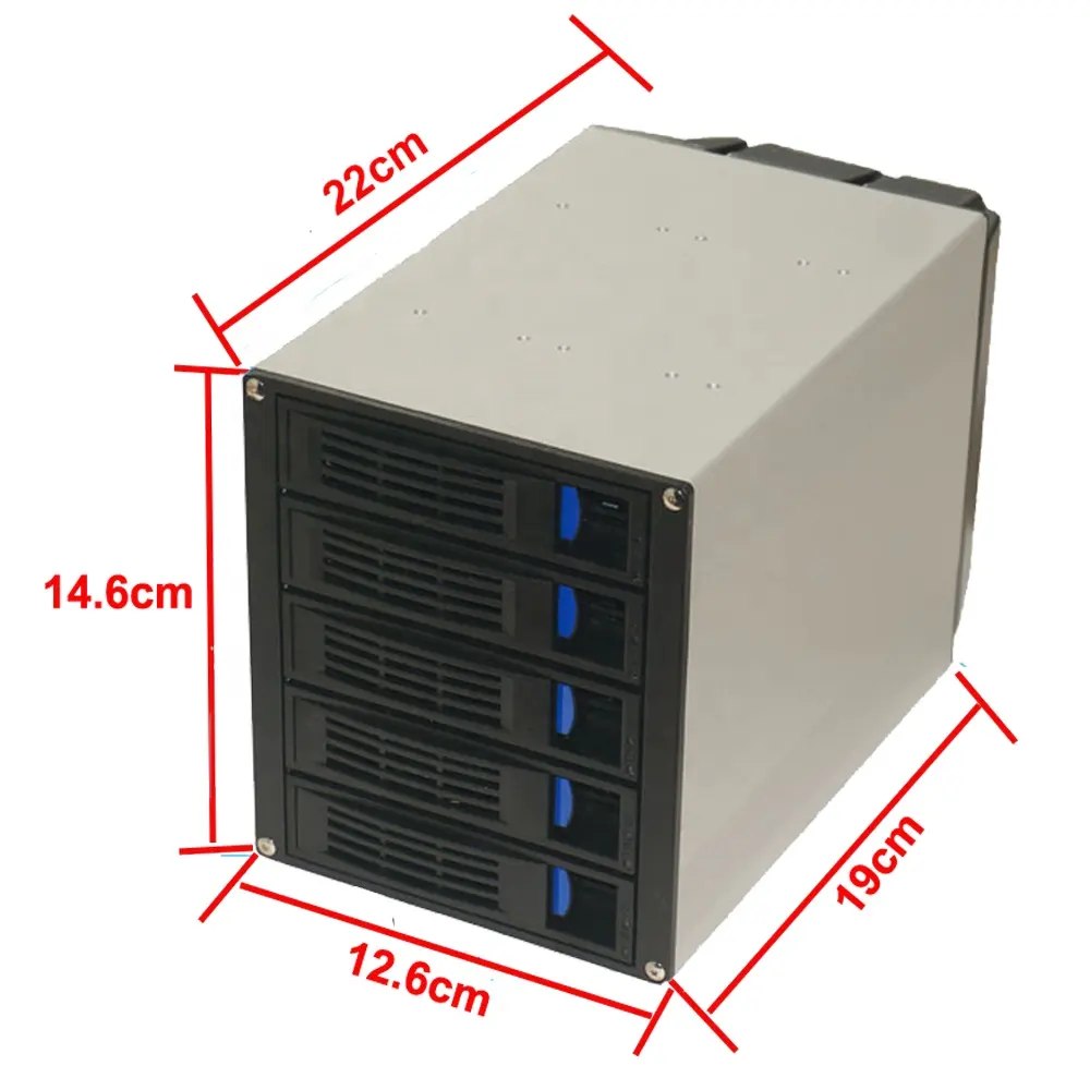 5 베이 3.5 SATA/SAS 핫 스왑 모듈