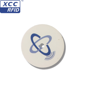 Stampa personalizzata Mini PET impermeabile RFID <span class=keywords><strong>NFC</strong></span> <span class=keywords><strong>Tag</strong></span> 13.56MHz materiale PVC interfaccia UHF <span class=keywords><strong>Ntag213</strong></span> Chip Contactless codice <span class=keywords><strong>QR</strong></span> pagamento - Product Image 3