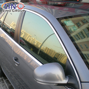 Renkli Film otobüs araç oto araba pencere camı 1.52x30m VLT 5% 35% 50% UV IR engelleme PET malzeme koyu siyah 1 rulo 1.52x600m - Product Image 6