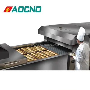 commercial used rusk baking tunnel gas oven factory price hot sale