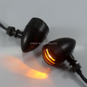 Xe Máy Retro Bật Tín Hiệu Đèn Sương Mù 12V Đèn Báo Màu Vàng - Product Image 2