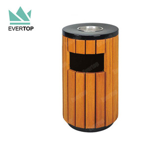 DA78-N Bằng Gỗ Bên Ngoài Thùng Rác Có Thể Ngoài Trời, Thương Mại Tái Chế Đường Phố Thùng Rác <span class=keywords><strong>Bin</strong></span>, Thép Di Động Chất Thải <span class=keywords><strong>Bin</strong></span> Vườn Công Viên Thùng Rác <span class=keywords><strong>Bin</strong></span> - Product Image 4