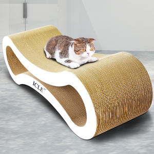 ICLE-kertas karton bergelombang kucing Scratcher Lounge Jumbo Ultimate Superior kertas kualitas tinggi - Product Image 4