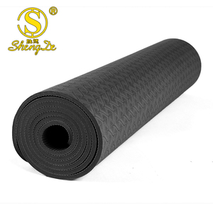 เสื่อโยคะ <span class=keywords><strong>TPE</strong></span> แบบชั้นเดียวรีไซเคิล,เสื่อโยคะขนาด6มม. รับโลโก้ได้ตามต้องการ