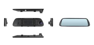 9.66 "Hướng dẫn sử dụng đầy đủ <span class=keywords><strong>HD</strong></span> 1080P Xe máy ảnh kép ghi lại dòng phương tiện truyền thông gương - Product Image 3