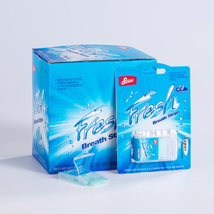 Suplemento Dietético respirar fresco súper menta tiras - Product Image 2
