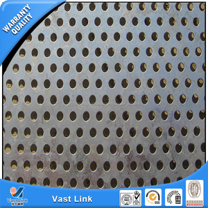 316/316l perforada de acero inoxidable de la hoja - Product Image 1