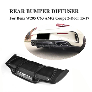 Fibra de carbono coche labio trasero para <span class=keywords><strong>Mercedes</strong></span> s Ben z W205 C63 AMG <span class=keywords><strong>Coupe</strong></span> 2-La puerta 15-17 - Product Image 2