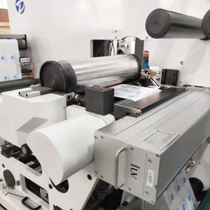 Narrow <strong>Web</strong> Single Color Flexo <strong>Printing</strong> and Semi Rotary Automatic Die Cutting Machine - Product Image 5