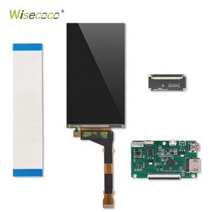 50 Pin MIPI FPC Konektor untuk 3D Printer 5.5 Inci 1440X2560 IPS 2K <span class=keywords><strong>Lcd</strong></span> <span class=keywords><strong>Display</strong></span> dengan Sentuhan panel Tersedia