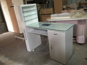 2017 Classic French Style High Gloss <strong>Nail</strong> <strong>Table</strong> With Dust Collector(GL82) - Product Image 3