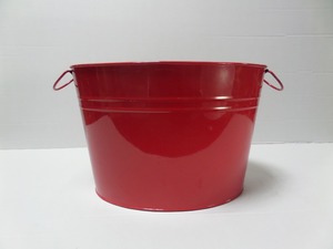 Haute qualité forme ronde rouge métal <span class=keywords><strong>champagne</strong></span> seau à glace pour parties - Product Image 2