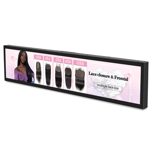 Spanpixel bar stretch lcd 28 pollici tft monitor per il bus metropolitana <span class=keywords><strong>metro</strong></span> stazione ferroviaria e aeroporto - Product Image 2