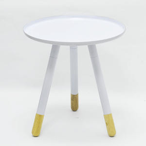 โต๊ะกาแฟเหล็กโครเมี่ยมสีดำทันสมัยสำหรับห้องนั่งเล่น - Product Image 4