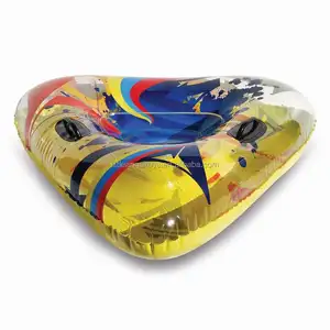 D02 2023 Inflatable Snow Tube, 3-person snow sledge, PVC snow tube inflatable snow sleds pvc durable