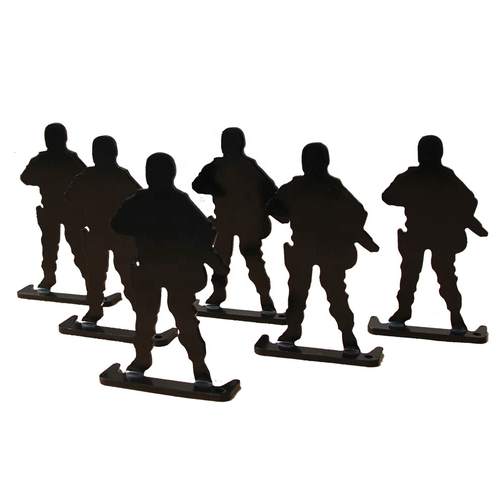 Новый дизайн, лазерная тренировка, дешево, прямо с завода, Airgun, металлический солдат, силуэт, стрельба, цели-4 шт, игры, игрушки