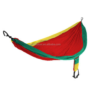 Venta caliente 2 Persona Paracaídas Paño Colorido Respirable Hamaca Que Acampa - Product Image 2