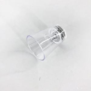 حار بيع أعلى جودة الهدايا الترويجية أدى ضوء وماض كوب معايرة زجاجي كأس - Product Image 2