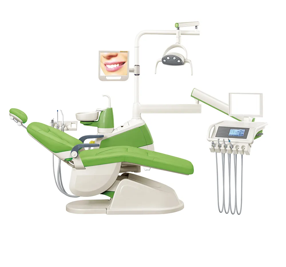 Dental Chair DTC-329 With Deluxe Led Inductive Lamp/ Dental Unit Manufactured In China