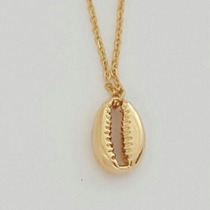 Wholesale Fashion Gold Silver Color Conch Shell <strong>Necklace</strong> for Women Stainless Steel Seashell Pendant Ocean Beach <strong>Boho</strong> Jewelry - Product Image 5