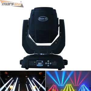 Venda quente 8-facets rotação prismo 2r 132w ponto feixe movimento cabeça