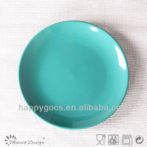 7.5" gres solide de couleur bon marché ronde <span class=keywords><strong>assiette</strong></span> à salade - Product Image 1