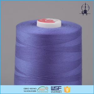 Química Resistente núcleo hilado 60 s/3 hilo de coser poli precio carrete - Product Image 1