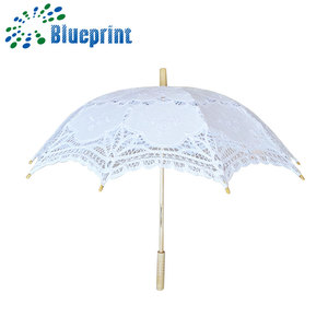 Señoras de la manera del cordón blanco boda hecho a mano - Product Image 1