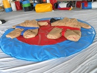 Jeu gonflable de sports de 2 joueurs, jeu de lutte de costumes de sumo à vendre