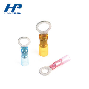100 par emballage thermorétractable adhésifs terminaux femmes garnis de déconnexion - Product Image 5
