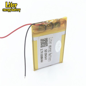 3,7 V 304347 600 mah Li-ion battery Battery lithium polymer battery rechargeable battery - Product Image 3
