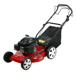 Selling cordless automatic self-propelled metal iron powered grass cutting Gasoline Lawn Mowers