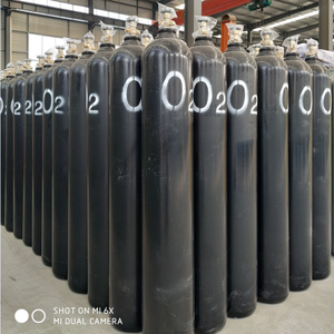 50 litros cilindro de oxígeno relleno con O2 de gas con presión de 150 bar