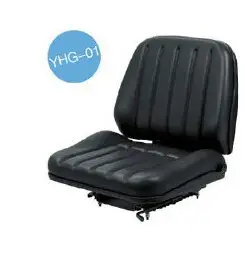 बाक़ी समायोज्य headrest के साथ फोर्कलिफ्ट सीट/फोर्कलिफ्ट ट्रक सीट YHG-01