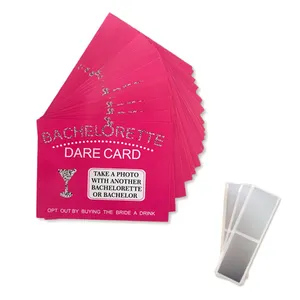 free shipping hen party scratch off dare cards bachelorette party supplies games