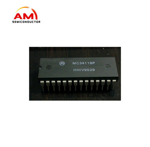 Nouvelle marque originale MC34118 MC34118P DIP28 Téléphone Haut-Parleur Circuit Mains libres Téléphone <span class=keywords><strong>Puce</strong></span> - Product Image 1