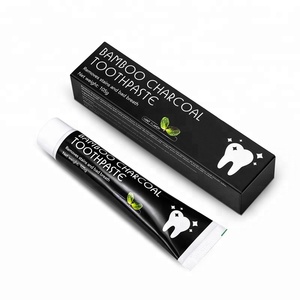 <span class=keywords><strong>Pasta</strong></span> de dientes de carbón de bambú, blanqueador <span class=keywords><strong>dental</strong></span> orgánico para el cuidado bucal, negro - Product Image 5