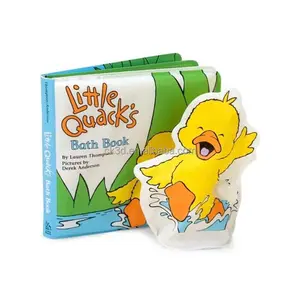 4P revisione Sedex fabbrica Del Fumetto personalizzato Stampato EVA di Plastica Del Bagno Del Bambino libro per bambini bathbook