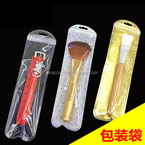 6.5*24cm bút Zip khóa bao bì OPP Túi tiêu đề đóng gói túi nhựa bán buôn rõ ràng mỹ phẩm bàn chải Poly túi với xử lý - Product Image 3