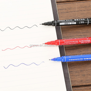 Qualità superiore Piccolo Doppio-headed <span class=keywords><strong>Linea</strong></span> marcatore permanente pennarello Cerchio - Product Image 5