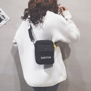 Bandoleras personalizadas para chicas y adolescentes, Mini bolso Vintage de nailon para teléfono