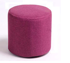 Pouf Moderno Personalizzato in Tessuto con Imbottitura in Polistirolo per Interni/Esterni, Panca Bianca, Sgabello Ottoman con Rivestimento Impermeabile Rimovibile per Soggiorno - Product Image 3
