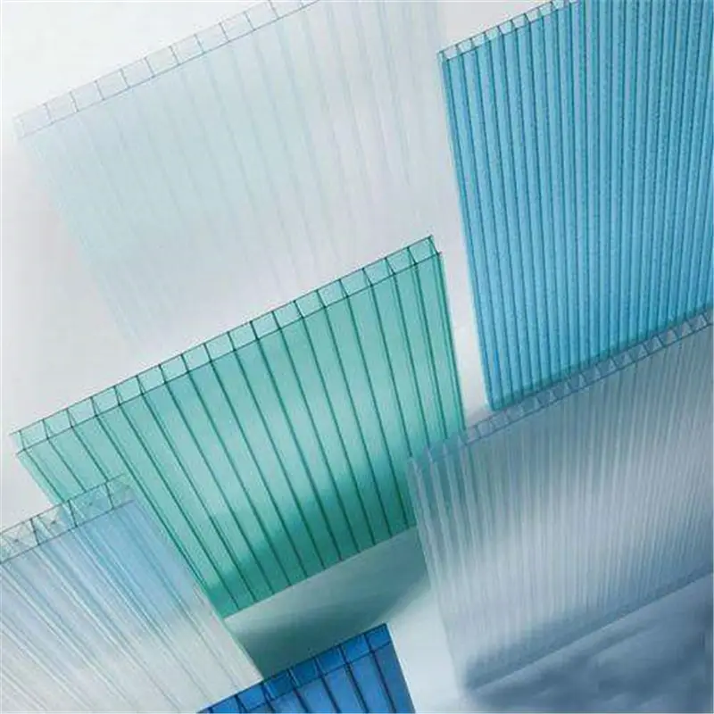 Cristal UV protección de policarbonato/PC hoja Hueco/panel de partición