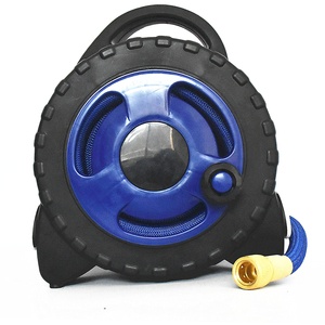 Carrete de <span class=keywords><strong>manguera</strong></span> de agua para jardín, soporte de <span class=keywords><strong>manguera</strong></span> retráctil montado en la pared, gran oferta, nuevo diseño - Product Image 4